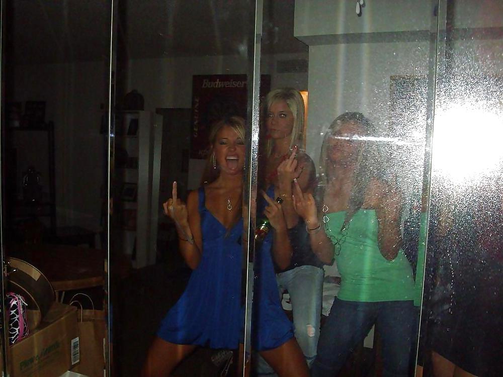 25P Girls Partying in Bra & Panties (Anyone know if them?)