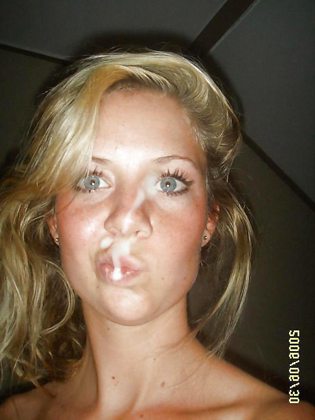 25P Semen on Faces (and a few other places ) 11