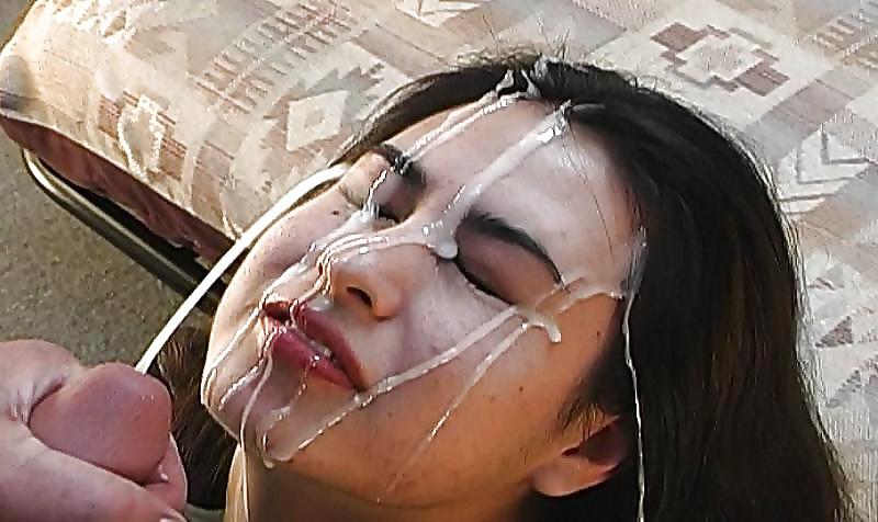 25P Semen on Faces (and a few other places ) 11