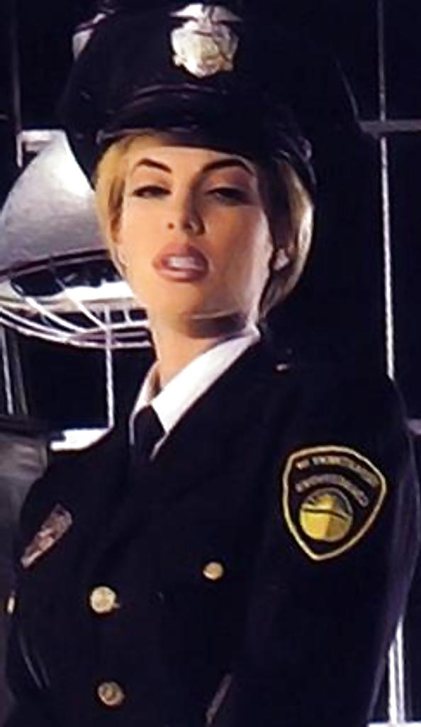 22P Blonde Jail guard