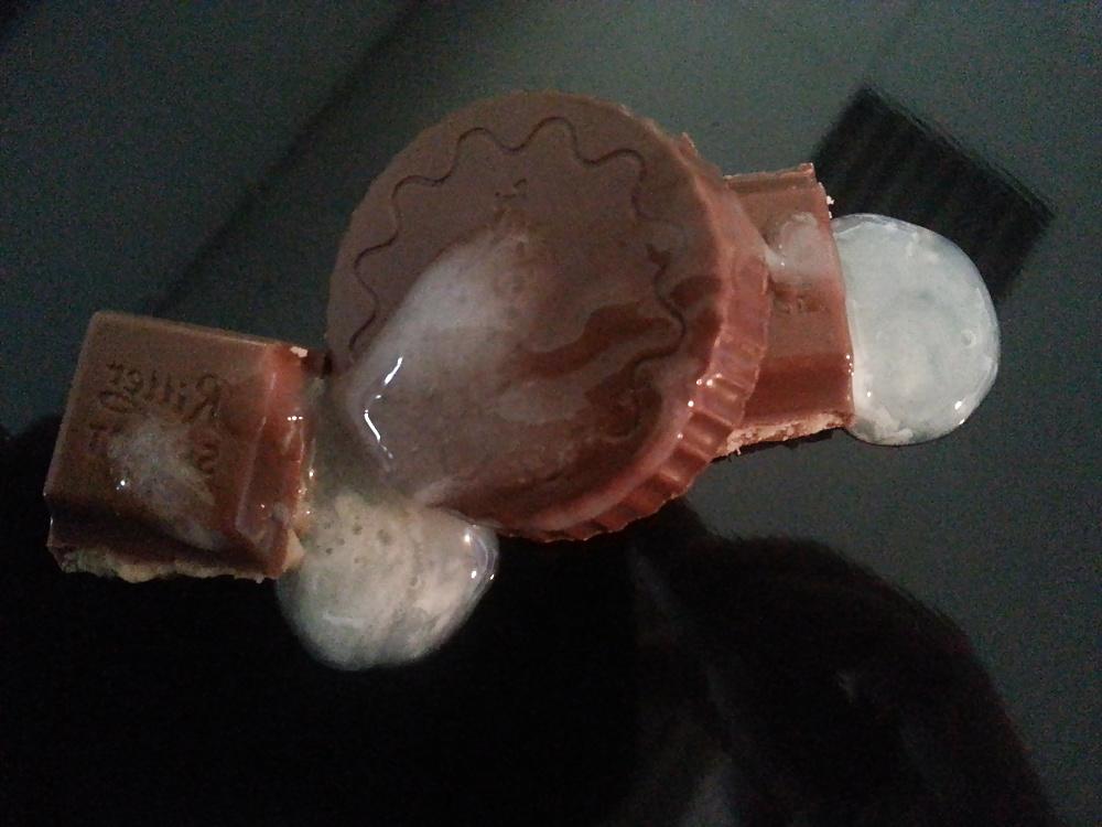 21P My cum on foot