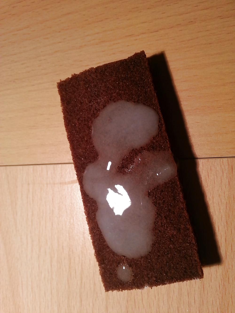 21P My cum on foot