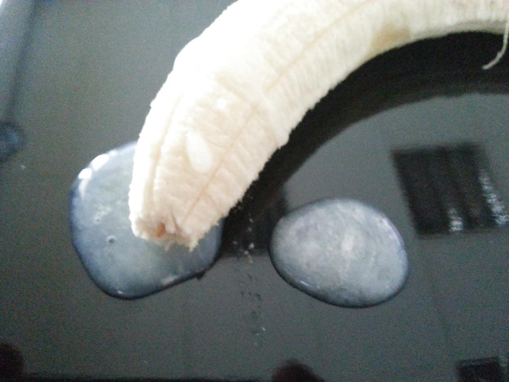 21P My cum on foot