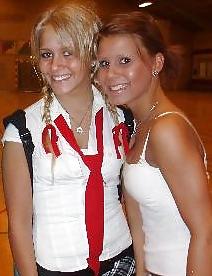 25P Danish teens-304-305-306 wet t-shirts bra costume cleavage 