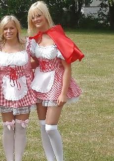 25P Danish teens-304-305-306 wet t-shirts bra costume cleavage 