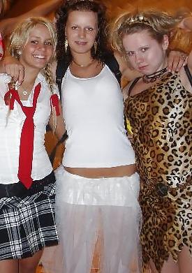 25P Danish teens-304-305-306 wet t-shirts bra costume cleavage 