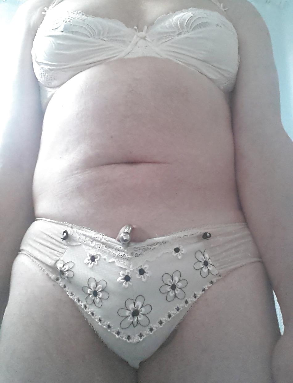 18P Wearing Wifes Bra & Panties