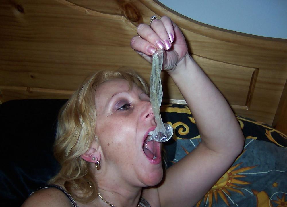 25P 124 eat cum condoms 