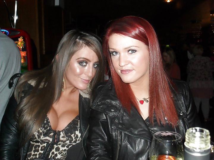 25P Big fake tits ugly faced chav slut lisa