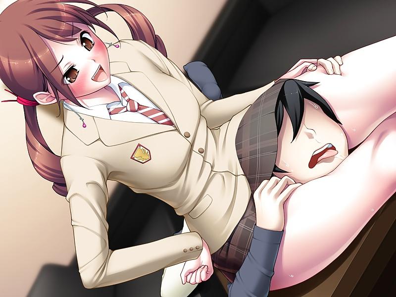 25P Anime style: head scissor-leg lock