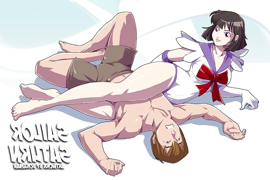 25P Anime style: head scissor-leg lock