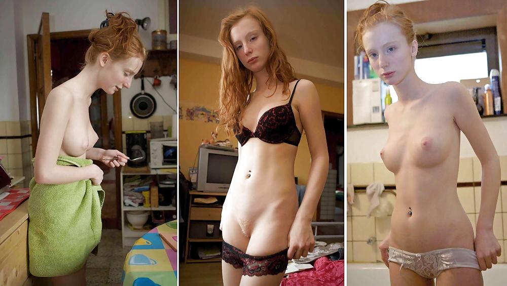 25P Your Girlfriend Before-after, Dressed-undressed