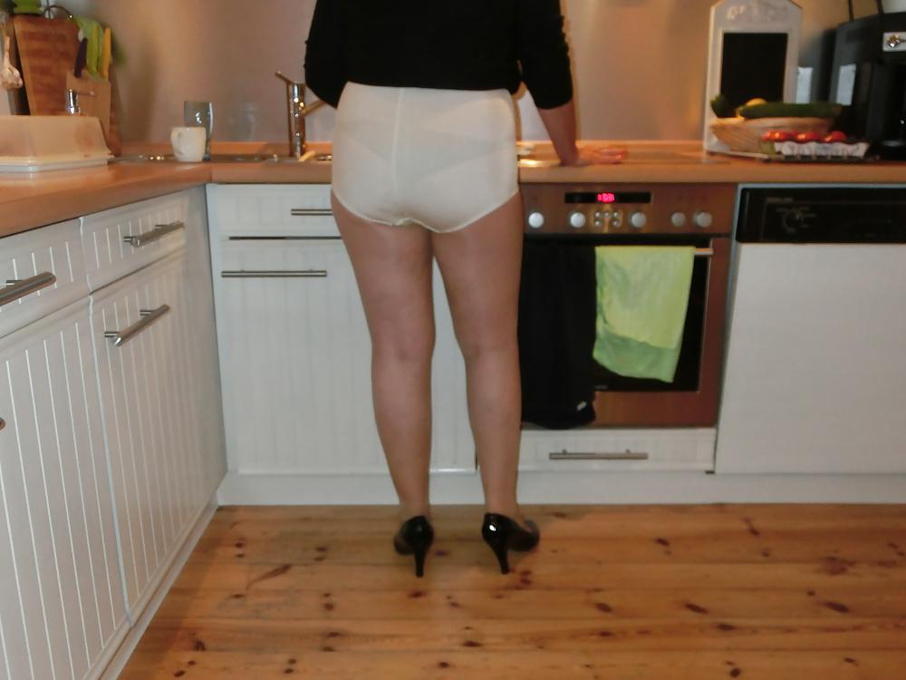 7P Hüfthalter - Höschen + Highheels + FSH