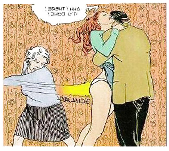 25P Manara - Thrashing pretty young wife