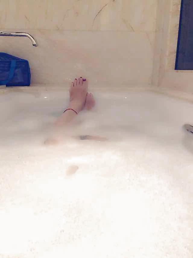 25P Chinese friend taking a bath