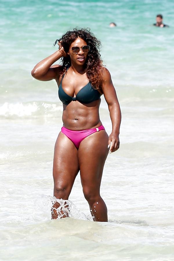 25P Serena Williams - Super Thick Slut