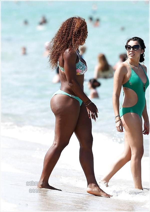 25P Serena Williams - Super Thick Slut