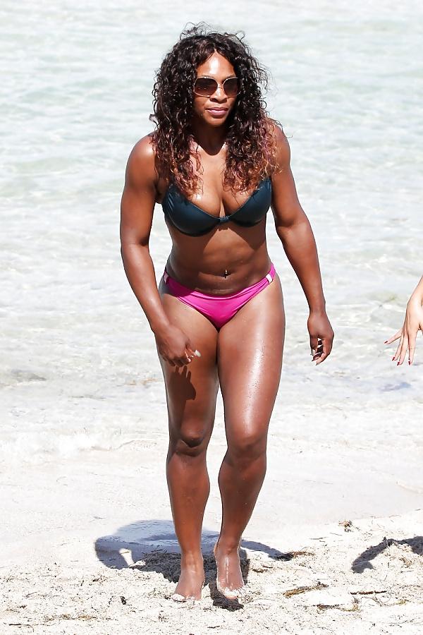 25P Serena Williams - Super Thick Slut