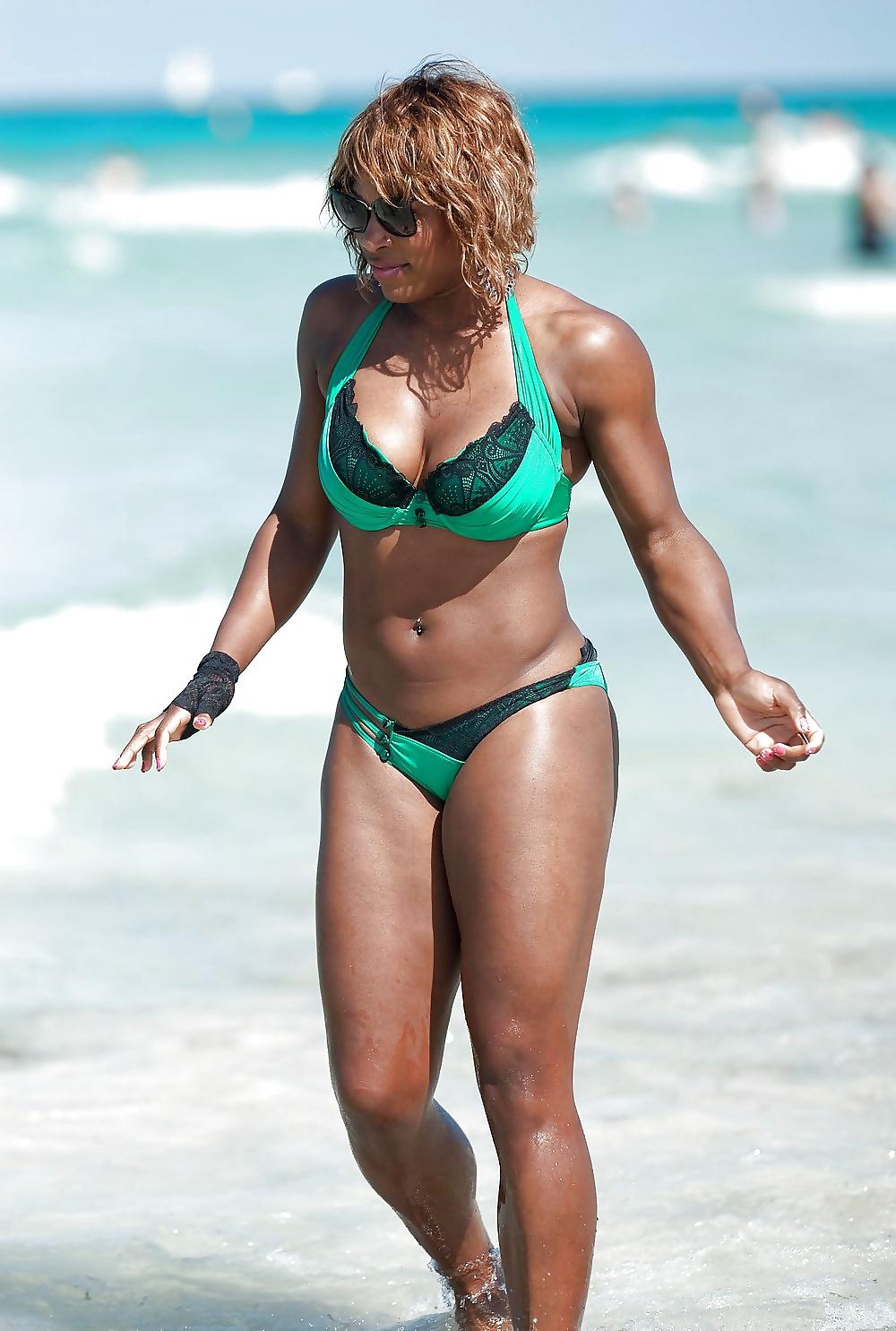 25P Serena Williams - Super Thick Slut
