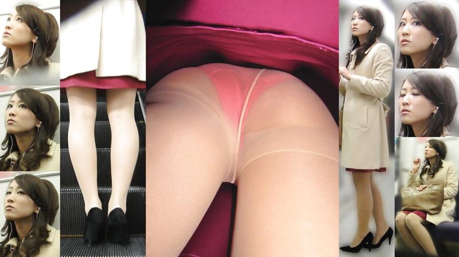 22P Japanese Milf pantyhose upskirts