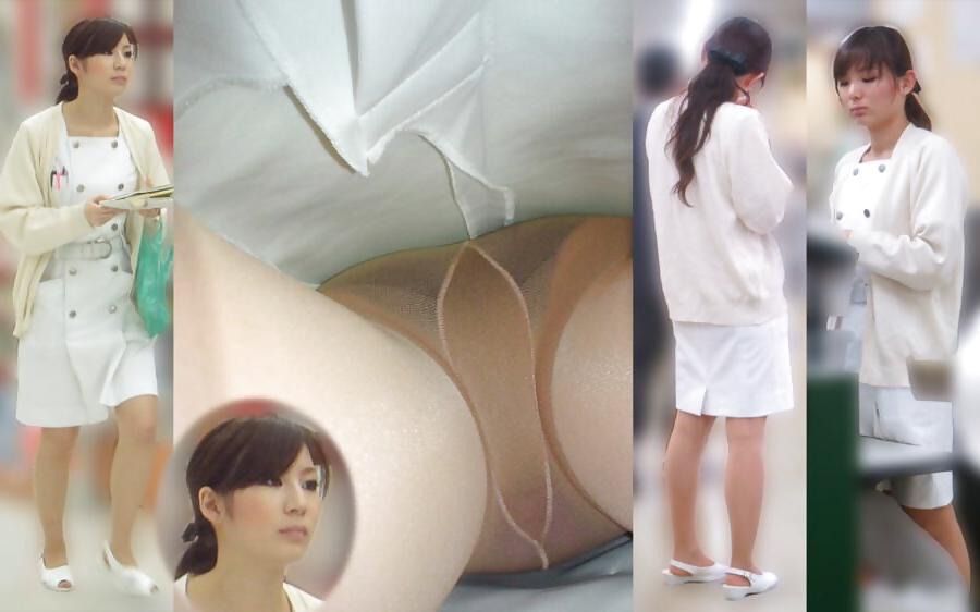 22P Japanese Milf pantyhose upskirts