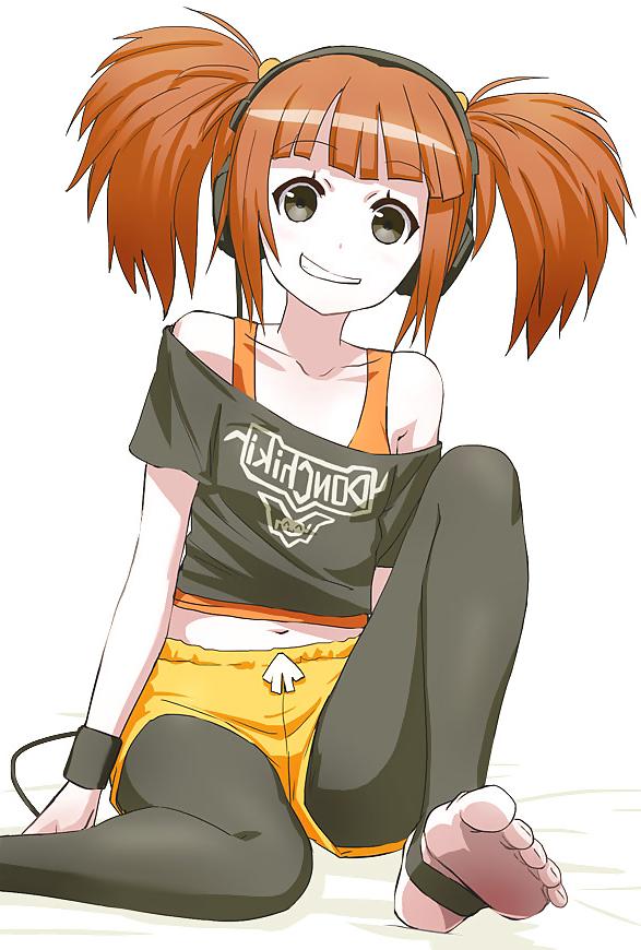 25P Anime style: toeless legwear-stockings
