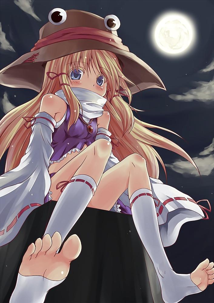 25P Anime style: toeless legwear-stockings
