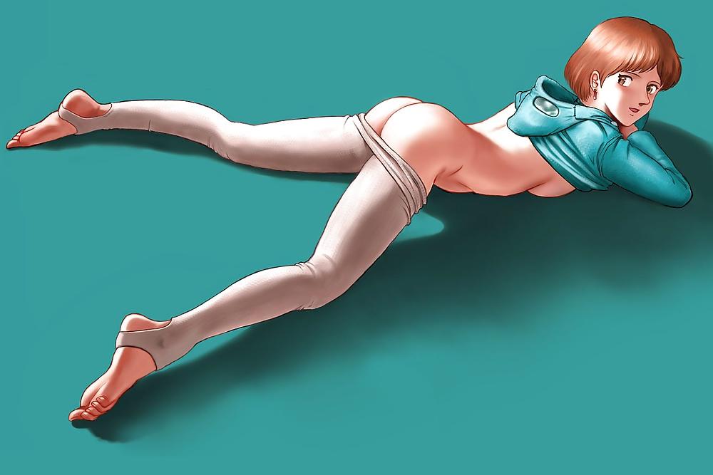 25P Anime style: toeless legwear-stockings