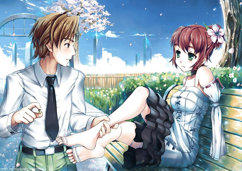 25P Anime style: toeless legwear-stockings