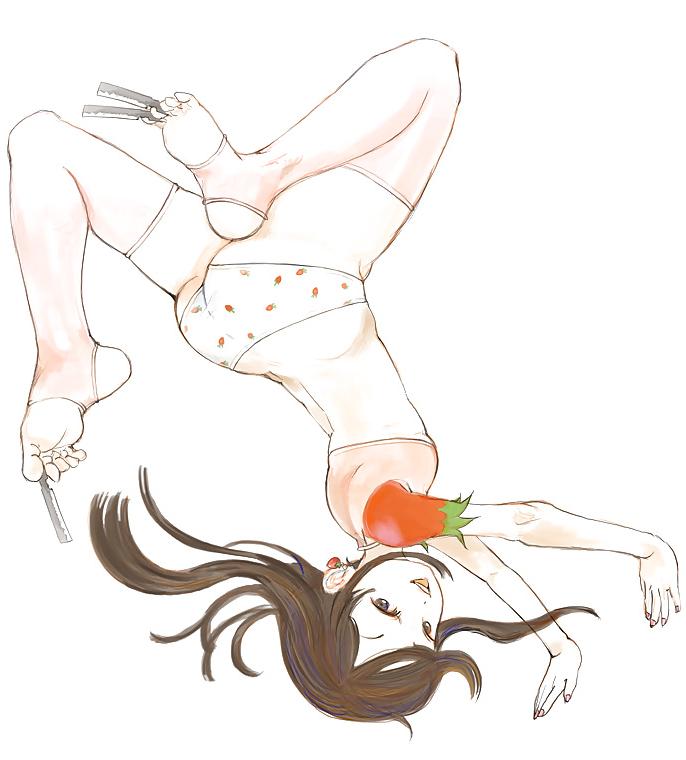 25P Anime style: toeless legwear-stockings