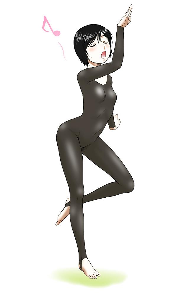 25P Anime style: toeless legwear-stockings