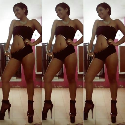 8P Edecan Telcel (mexican model) Stripper