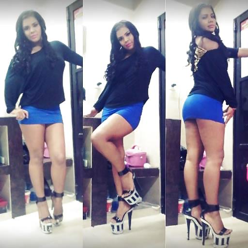 8P Edecan Telcel (mexican model) Stripper