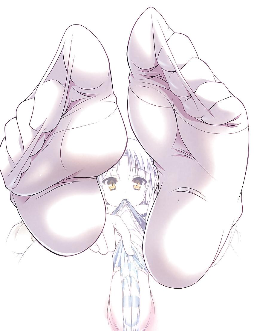 25P Hentai Anime Manga Nylon Stockings Feet