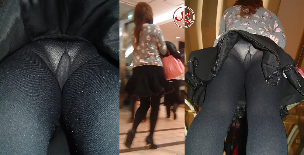 13P More pantyhose japanese women upskirts