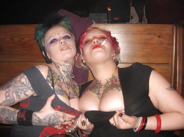 25P Rachel Face Goth Punk Babe