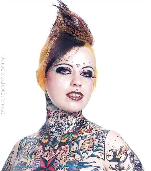 25P Rachel Face Goth Punk Babe