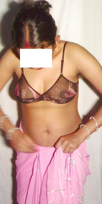25P Indian wife hides her face