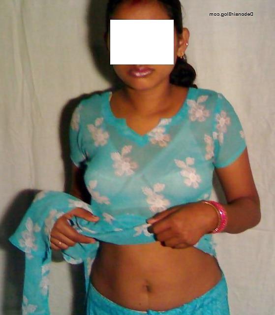 25P Indian wife hides her face
