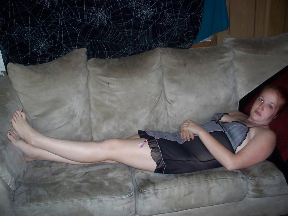 25P Redhead Ex-Wife in Nighty, Big Pussy Lips (Part 1)