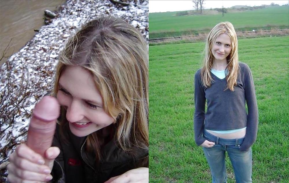 25P Your Girlfriend before-after, dressed-undressed