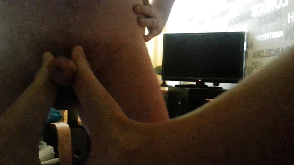 22P Cum on my gf feet