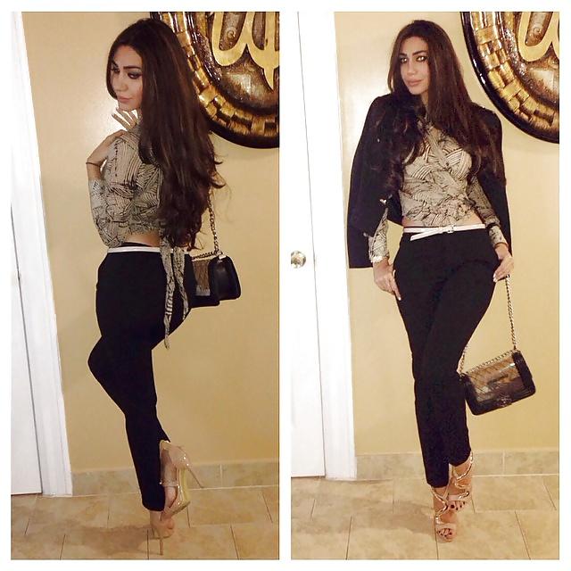 15P Arab beauty 35 - Cum on her