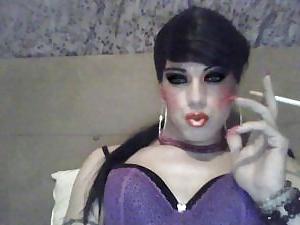 25P Smoking Fetish Sissy