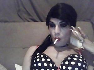 25P Smoking Fetish Sissy