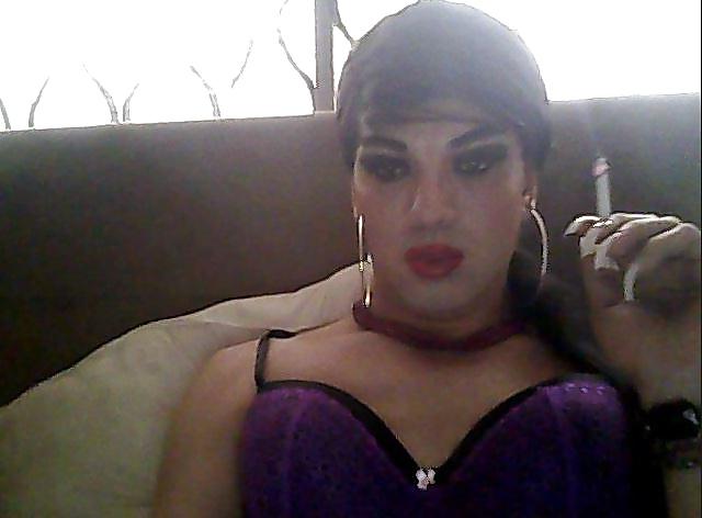 25P Smoking Fetish Sissy