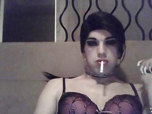 25P Smoking Fetish Sissy