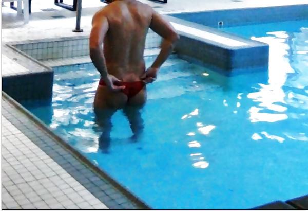 25P Gym Locker Room - 3 (Thonging, Semi Hard, Cockring)