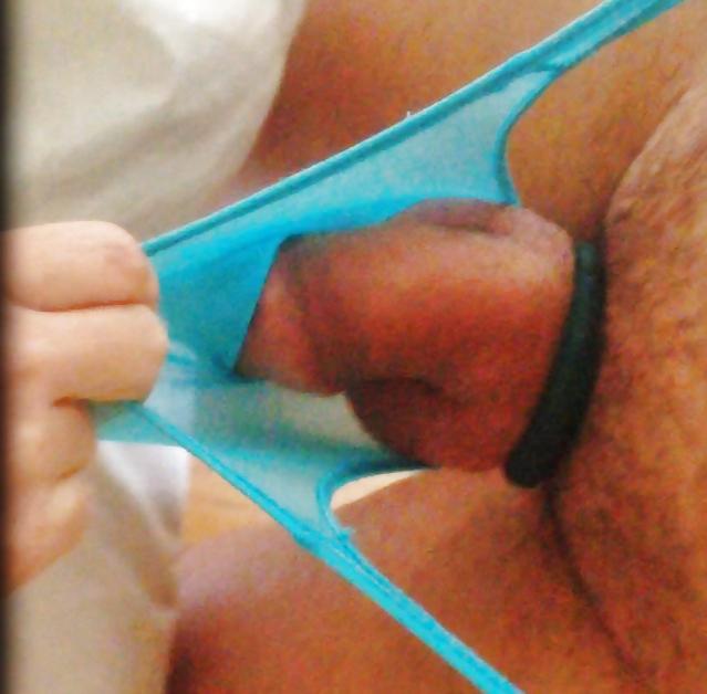 10P CFNM She plays with my Gregg Thong