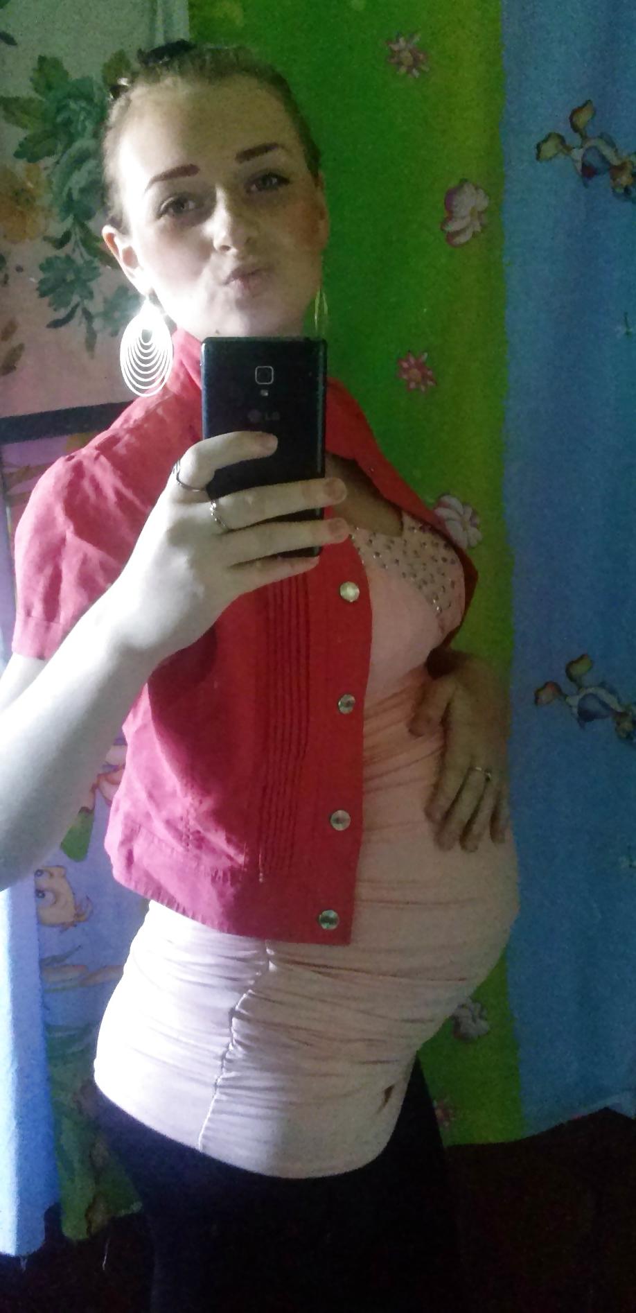 8P 18yo pregnant Teen slut